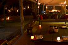 Lounge des Sango Safari Camps